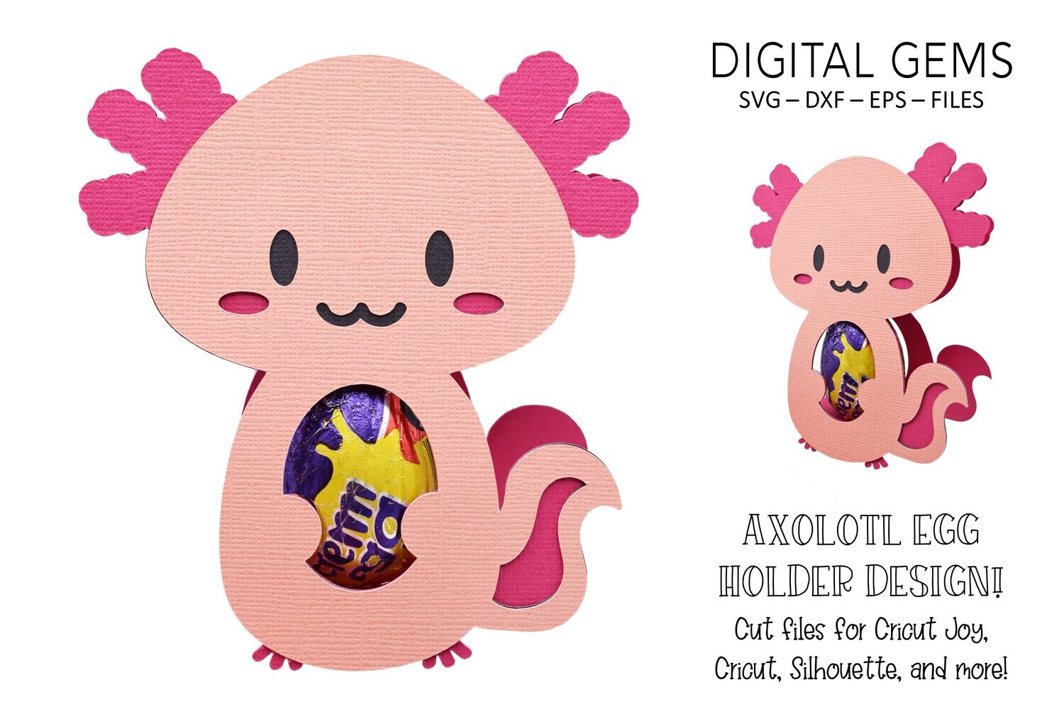 Axolotl egg holder design