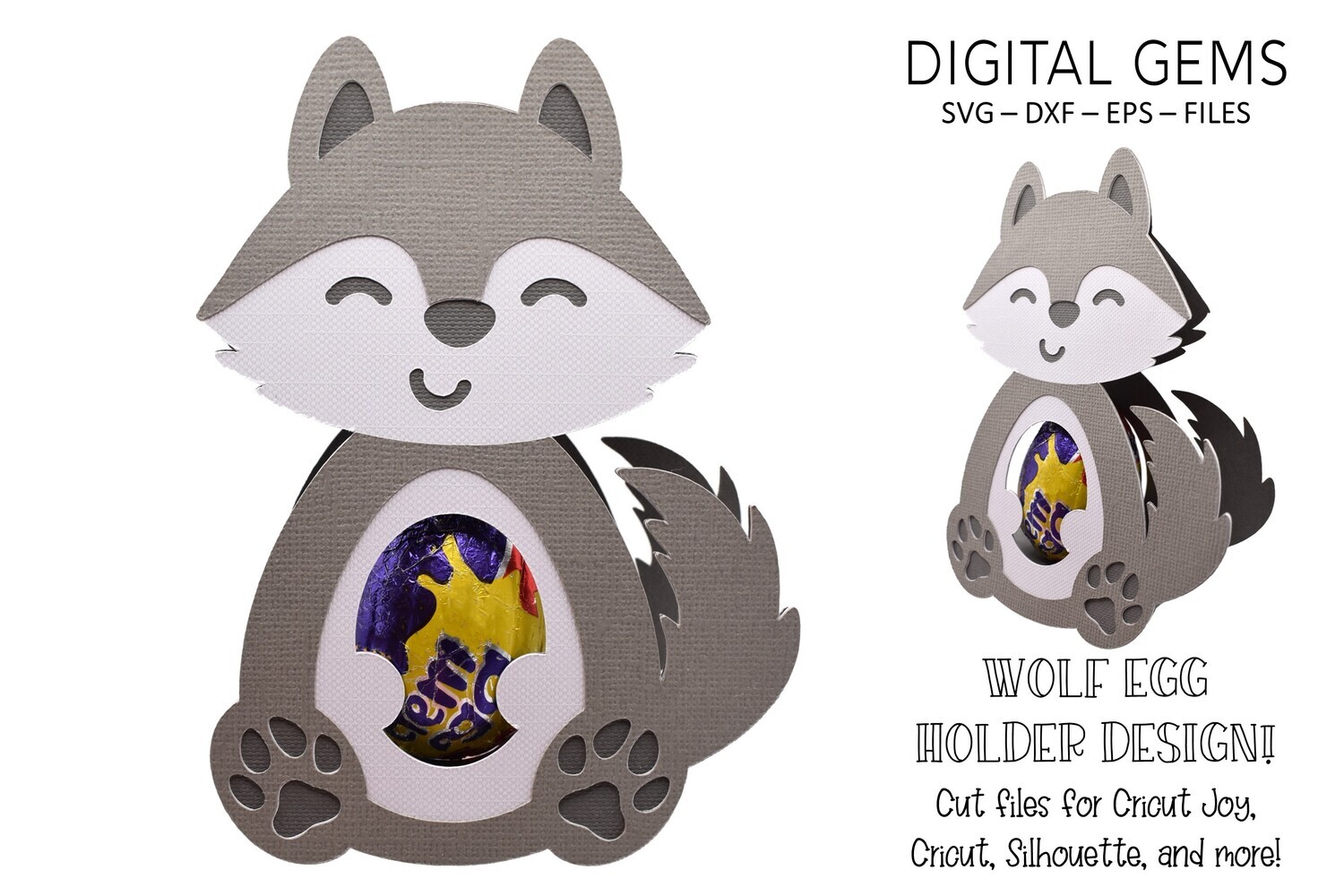Wolf egg holder design