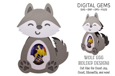 Wolf egg holder design