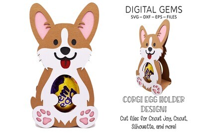 Corgi egg holder design