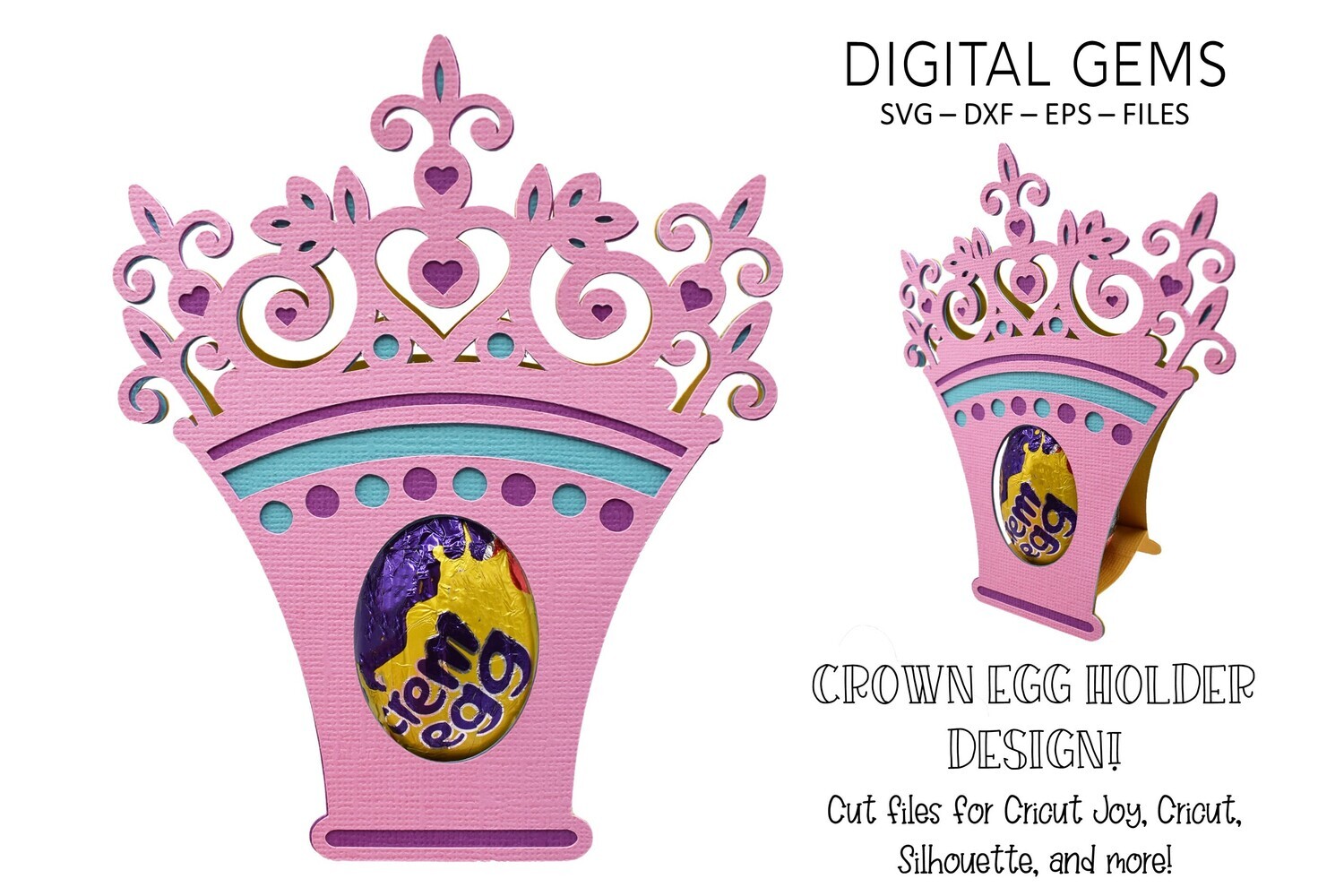 Crown egg holder design