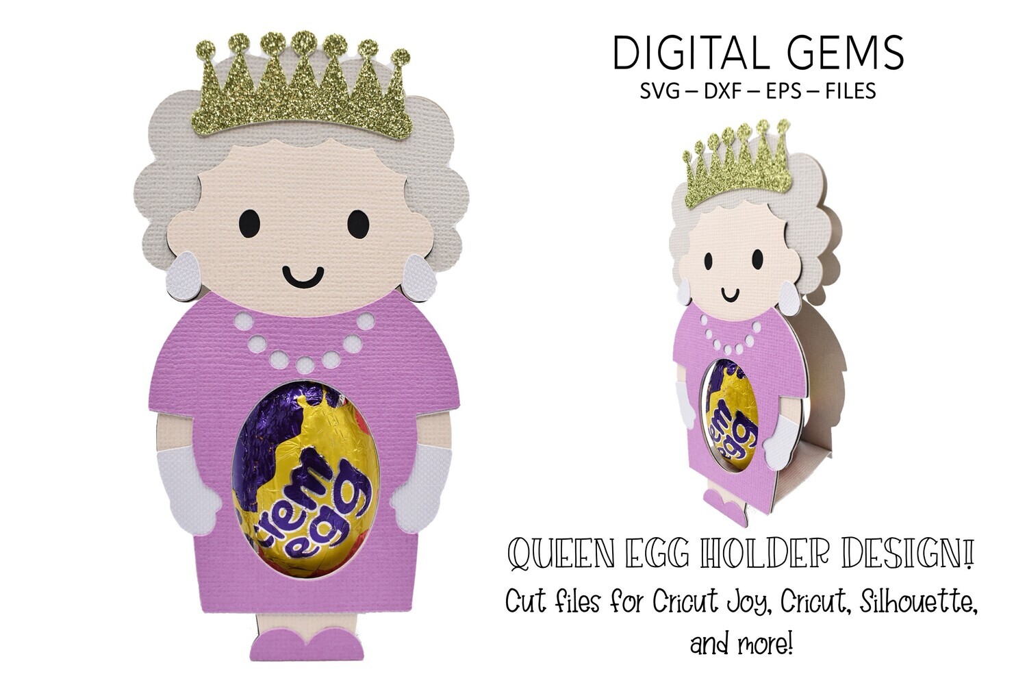 Queen egg holder design
