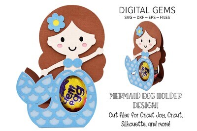 Mermaid egg holder design