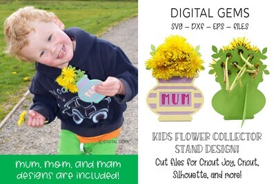 Flower collector stand design