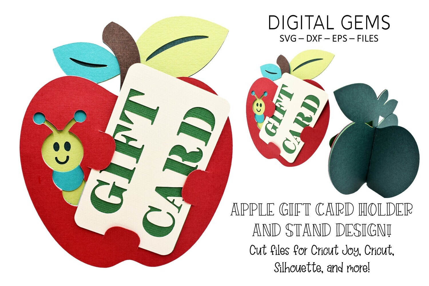 Apple gift card holder design