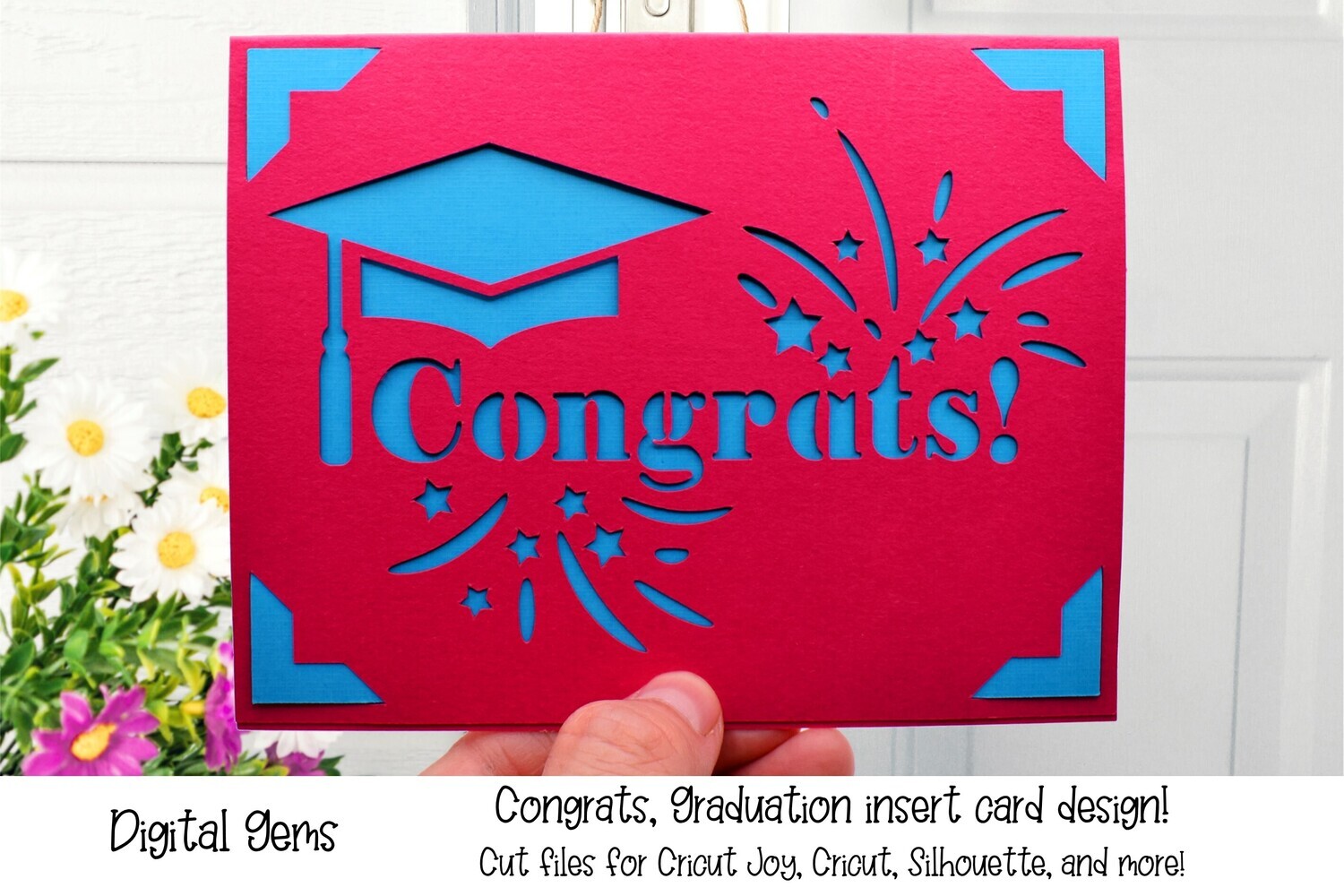 Congrats card design