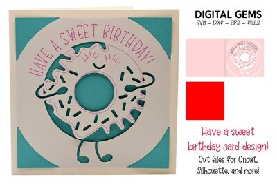 Have a sweet birthday card design