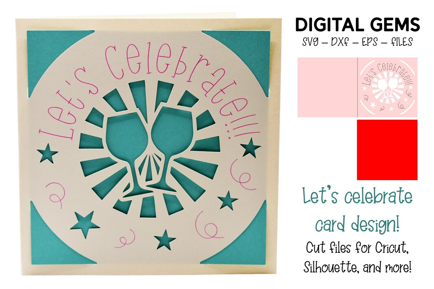 Let&#39;s celebrate card design