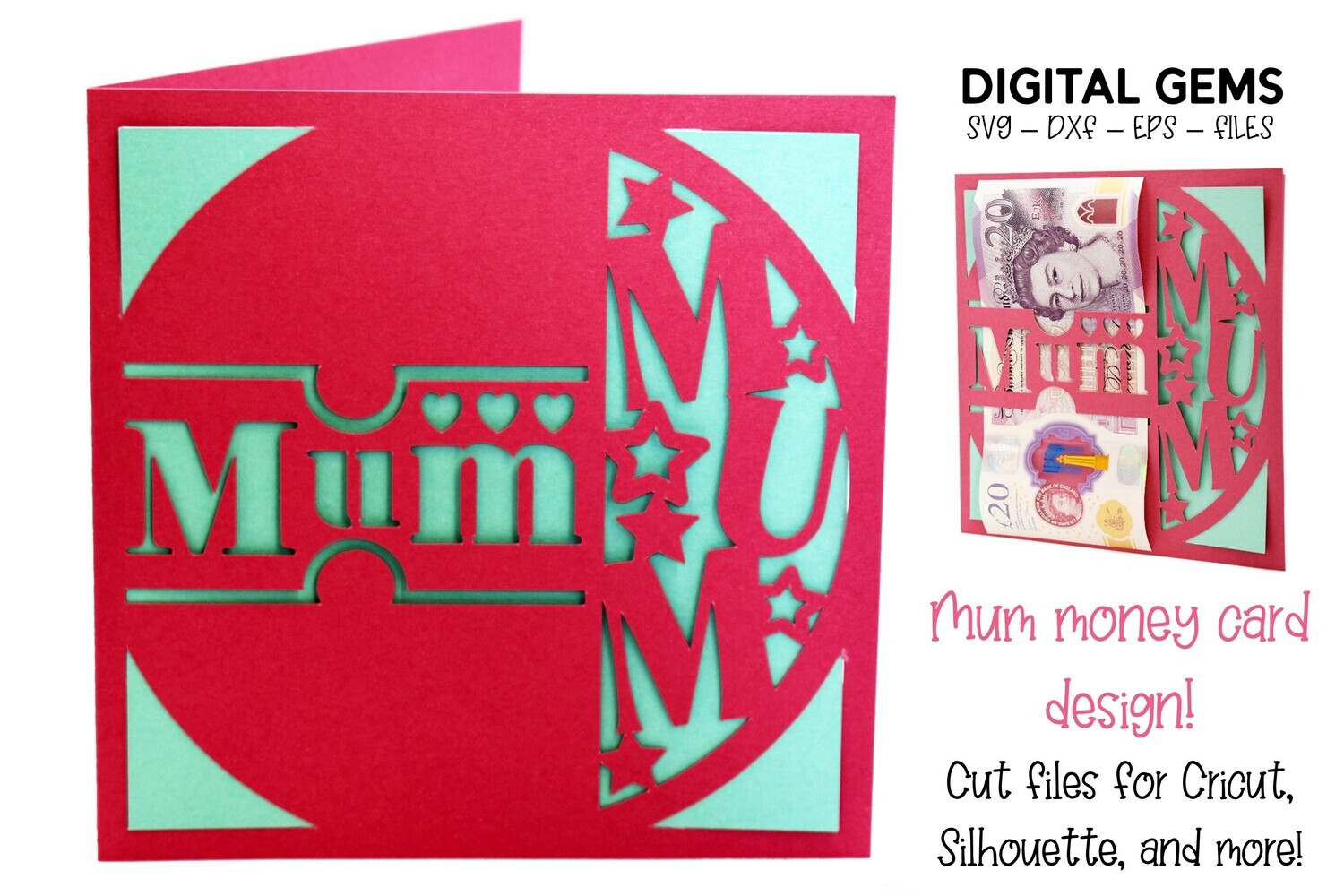 Mum card design