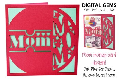 Mom card design