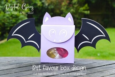 Bat favour bag, candy holder design