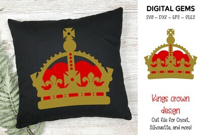 King, crown design
