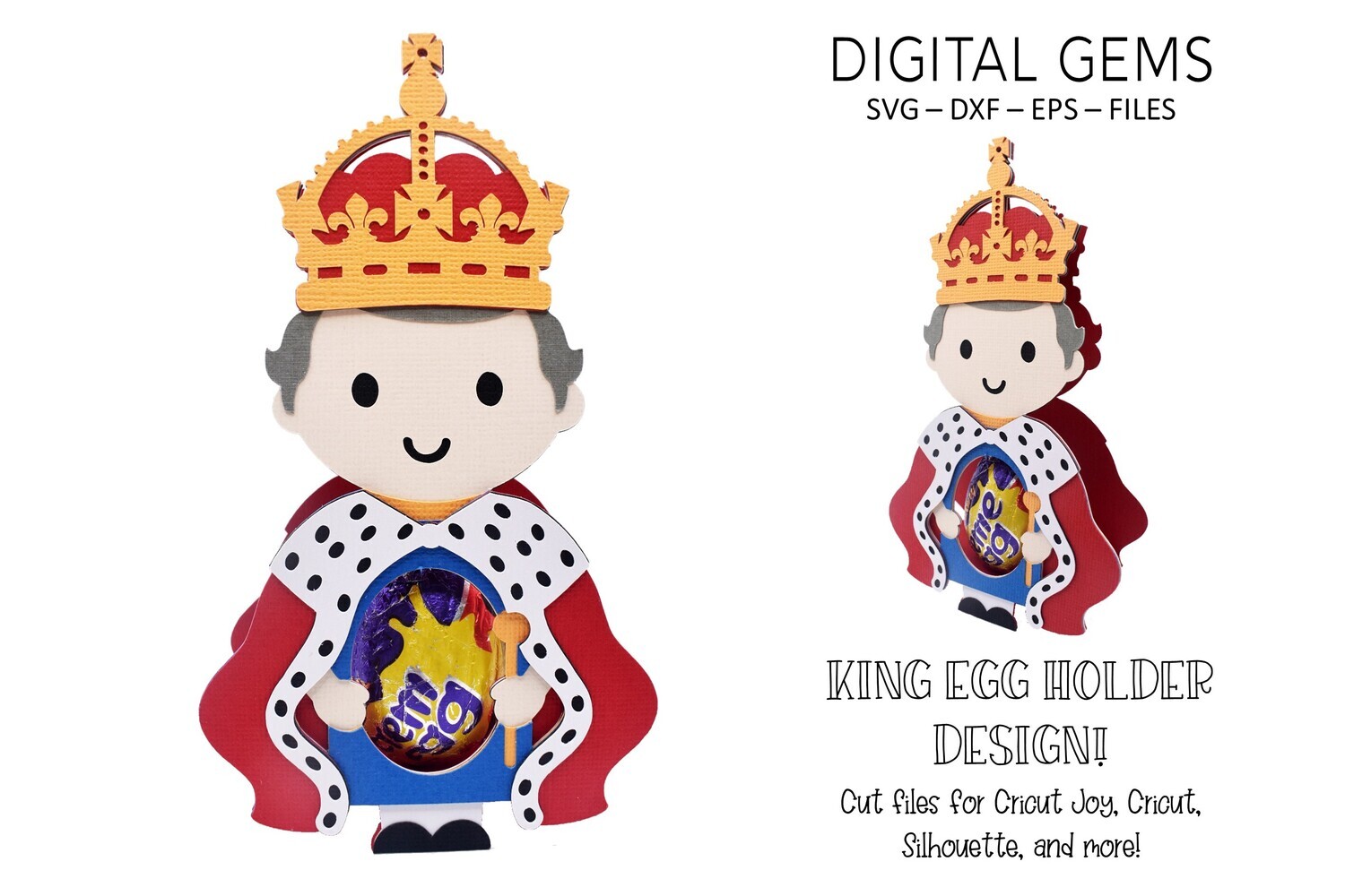 King egg holder design