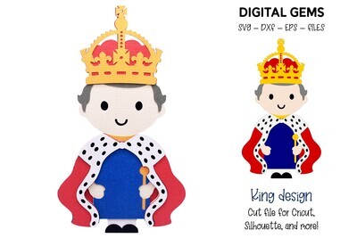 King, coronation design