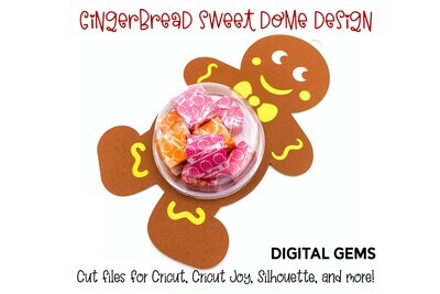 Snowman dome sweet holder design
