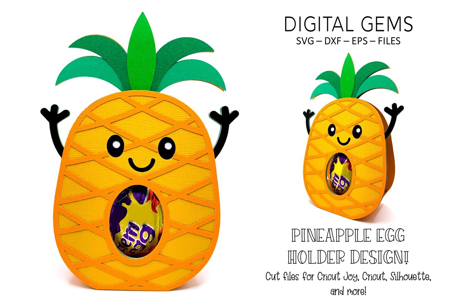 Pineapple egg holder design