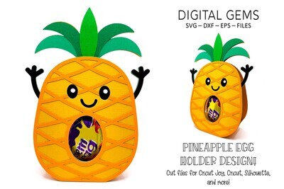 Pineapple egg holder design