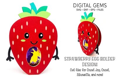 Strawberry egg holder design