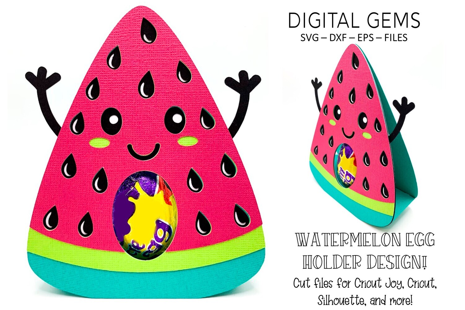 Watermelon egg holder design