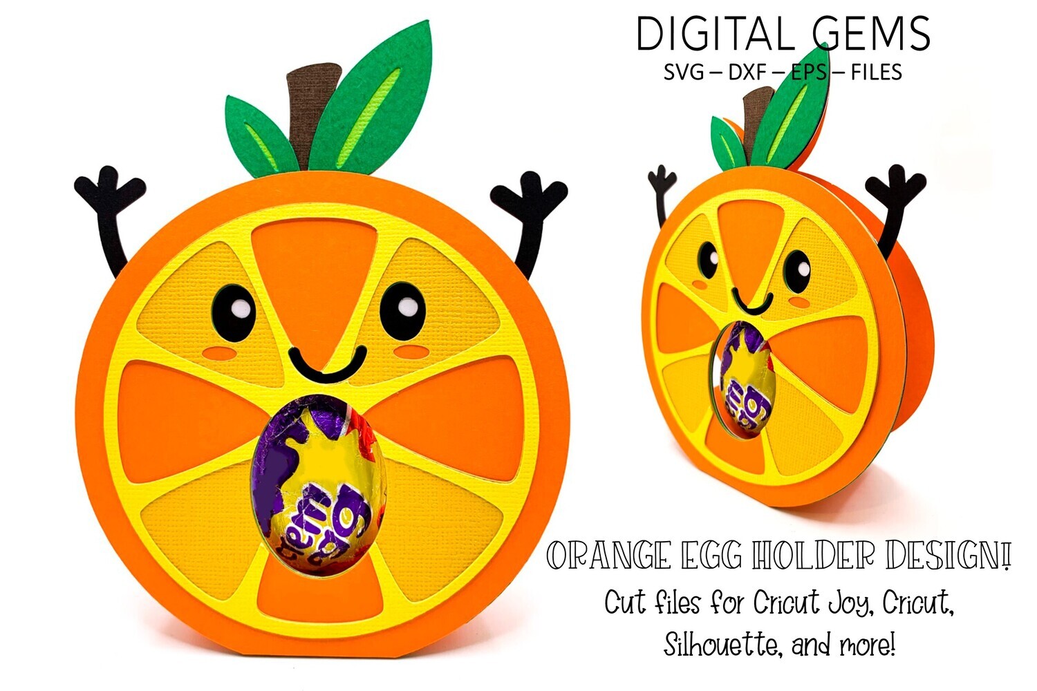 Orange egg holder design