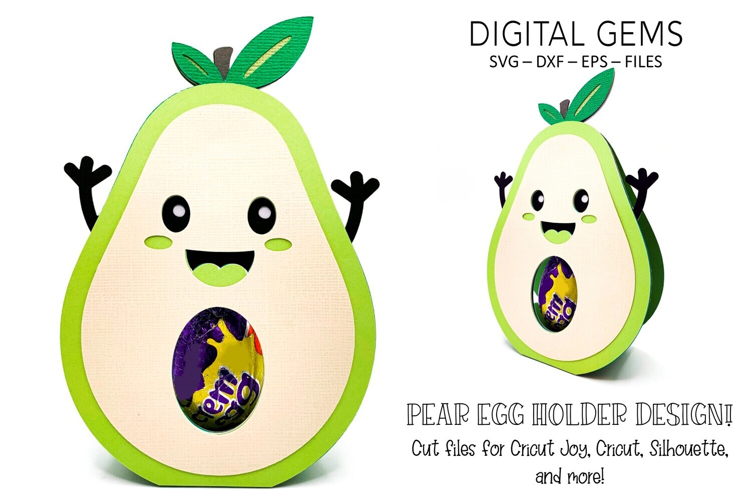 Pear egg holder design