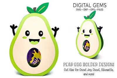 Pear egg holder design