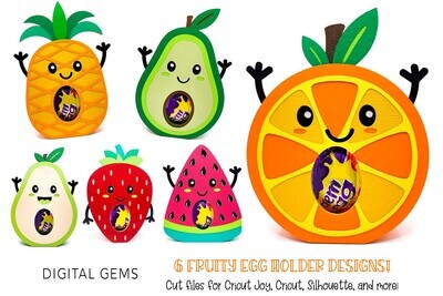 6 fruity egg holder designs