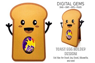 Toast egg holder design
