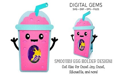 Smoothie egg holder design