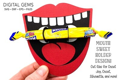 Mouth sweet holder design