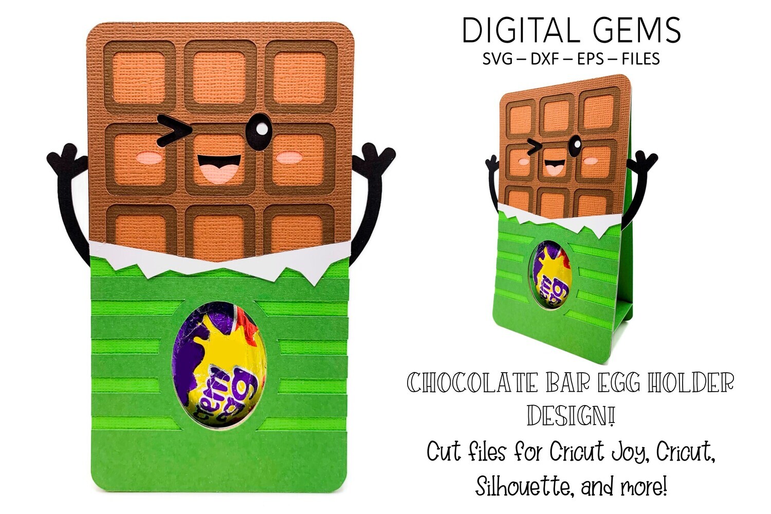 Chocolate egg holder design
