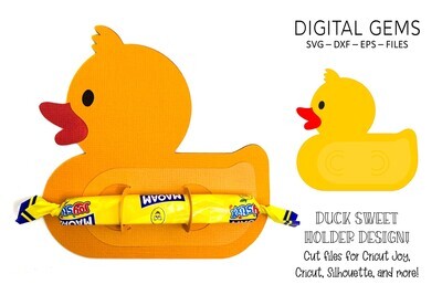 Duck sweet holder design
