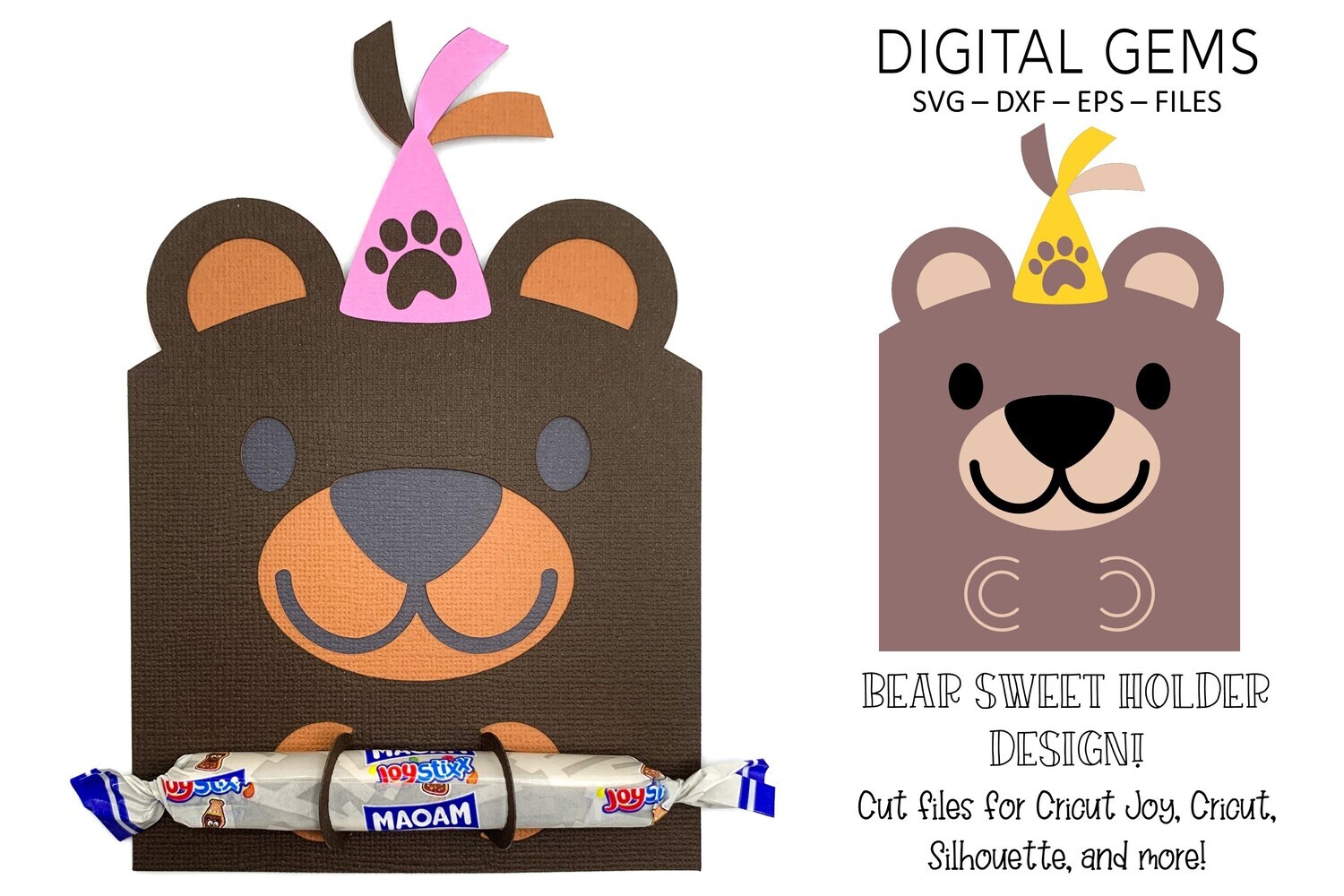 Bear sweet holder design