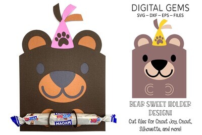 Bear sweet holder design