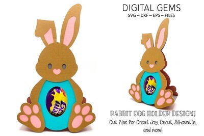 Rabbit egg holder design