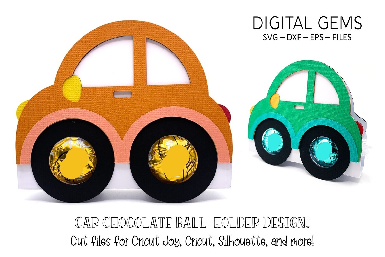 Car chocolate ball holder design