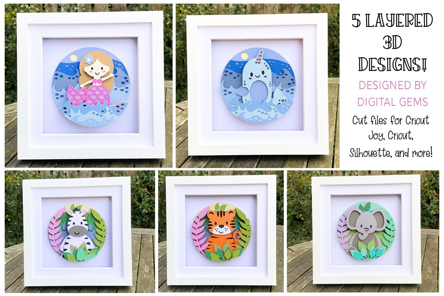 5 3D Shadow Box Designs