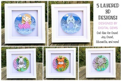 5 3D Shadow Box Designs