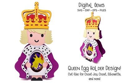 Queen egg holder design