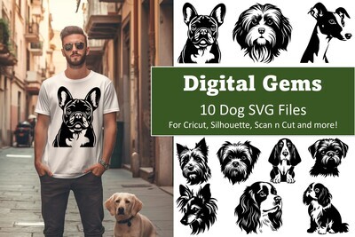 Pawfect Canine SVG Collection 2: Playful and Versatile Dogs