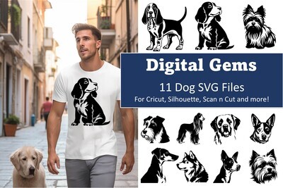 Pawfect Canine SVG Collection 3: Playful and Versatile Dogs