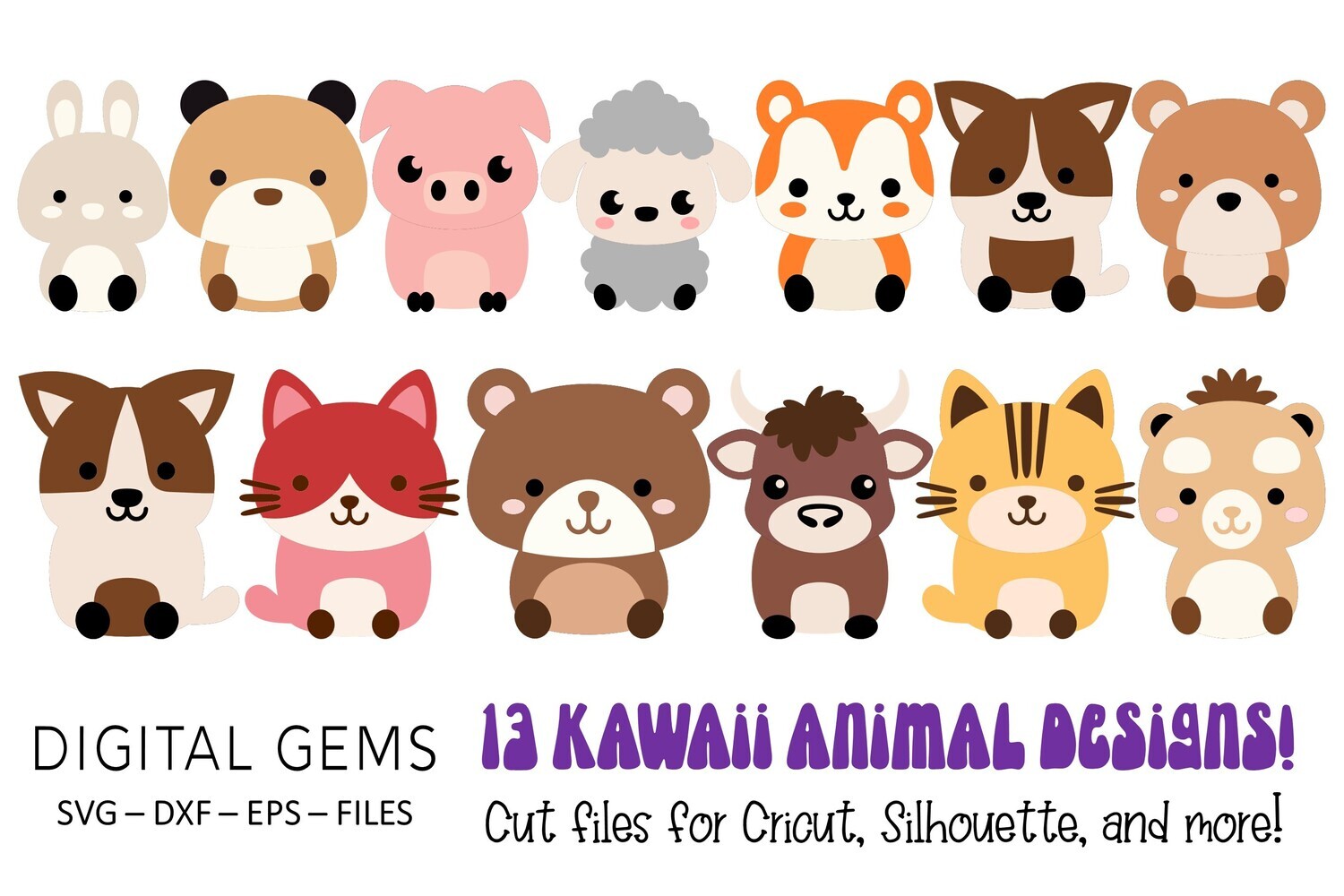 Kawaii Animal designs