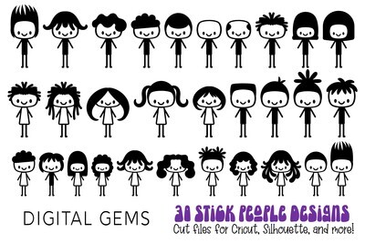 Stick people designs