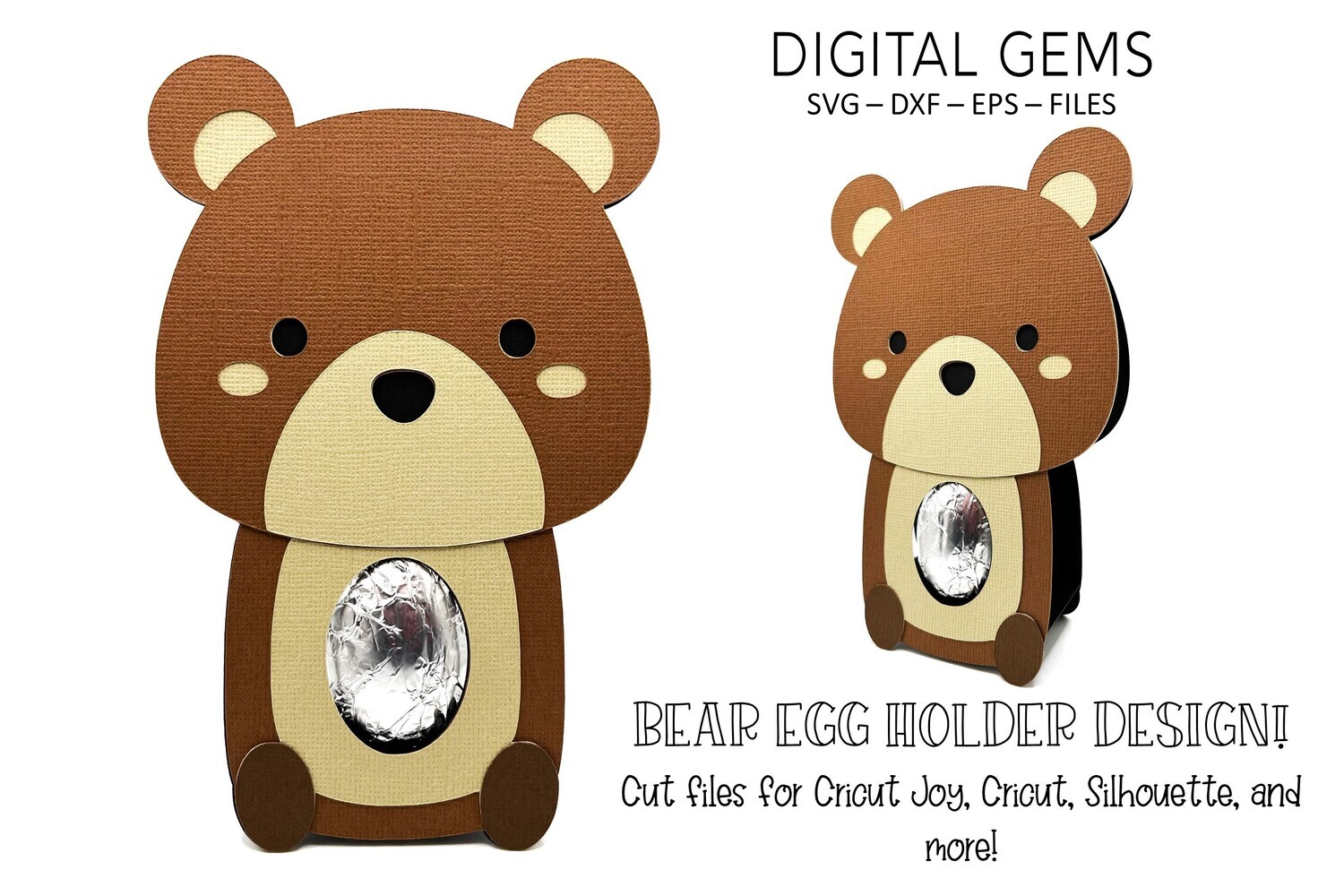 Bear egg holder design
