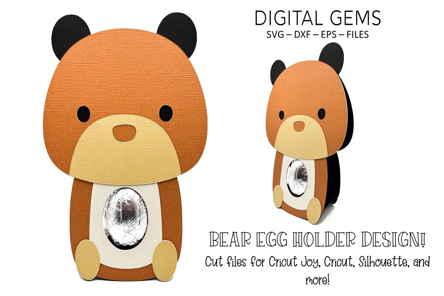 Bear egg holder design