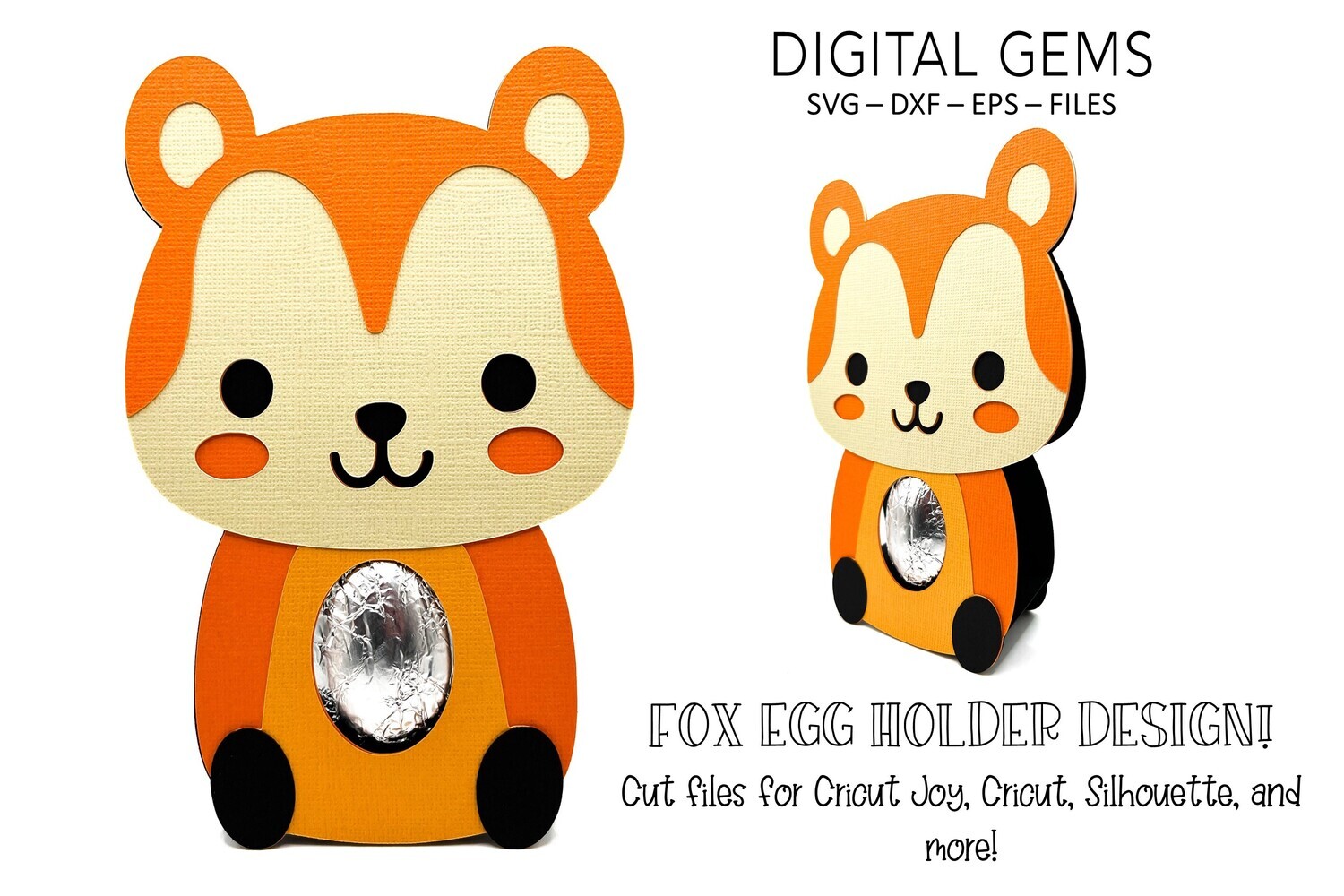 Fox egg holder design