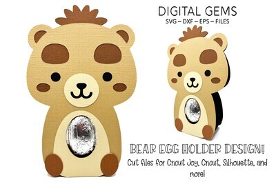 Bear egg holder design