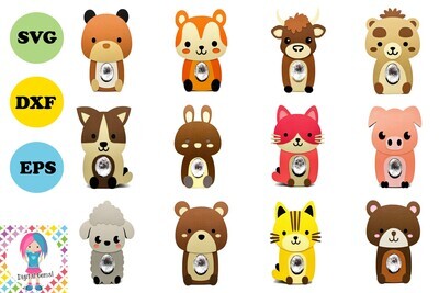 Kawaii Animal Egg Holder Bundle