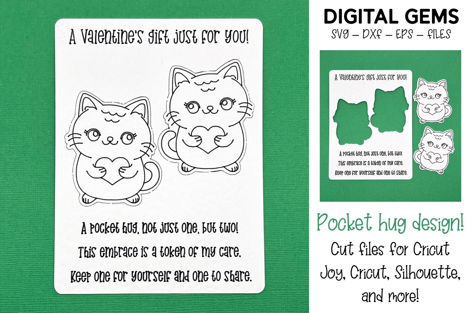 Pocket hug design.