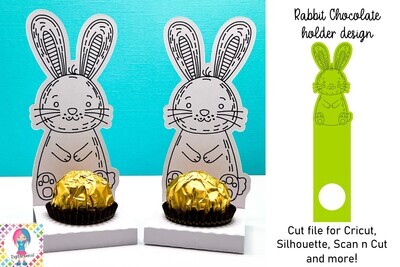 Easter Bunny Chocolate holder design